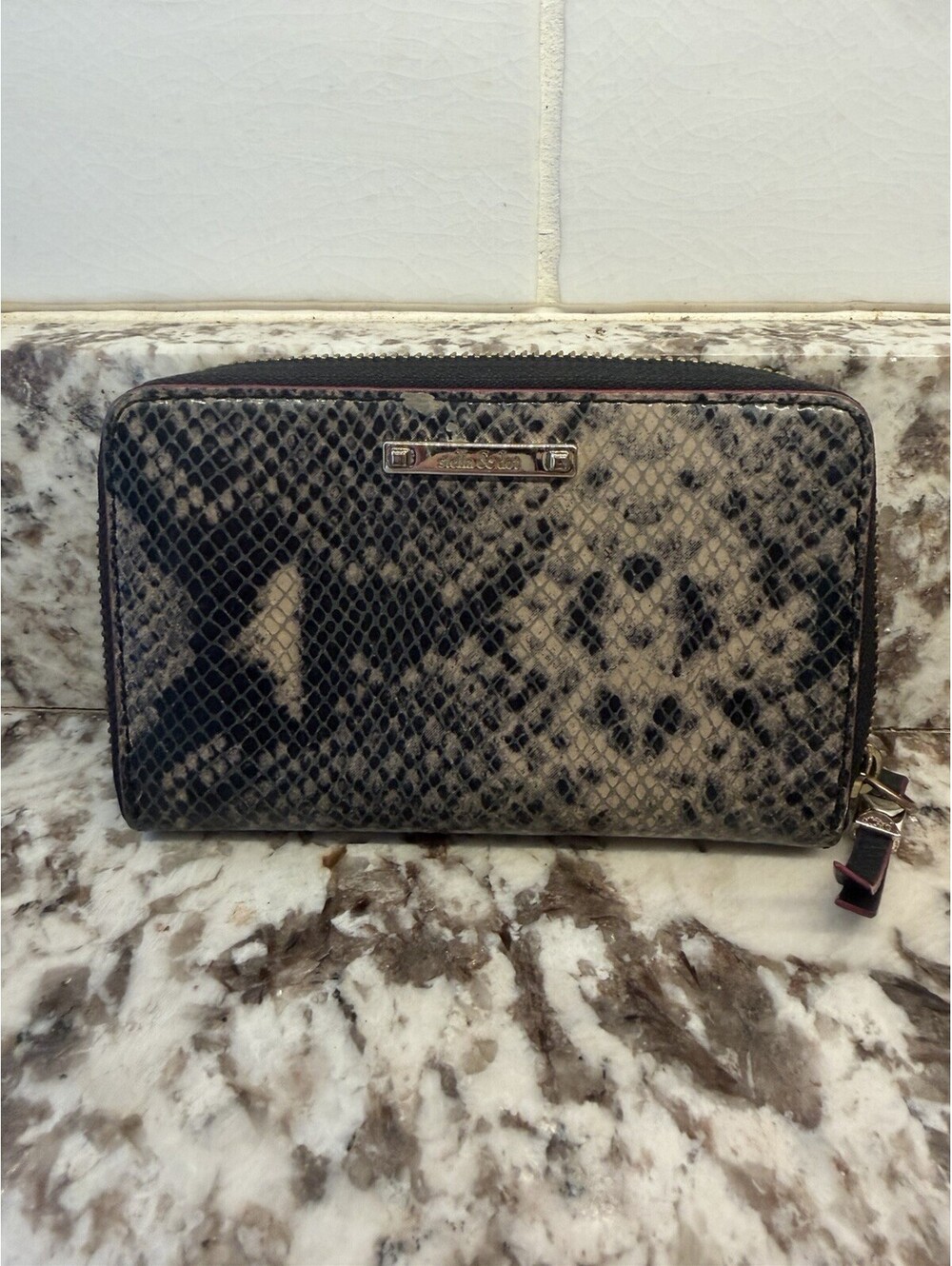 Stella & Dot Snake Skin Wallet